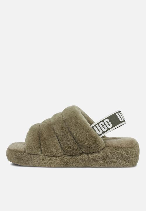 UGG® - Fluff yeah slide - burnt olive