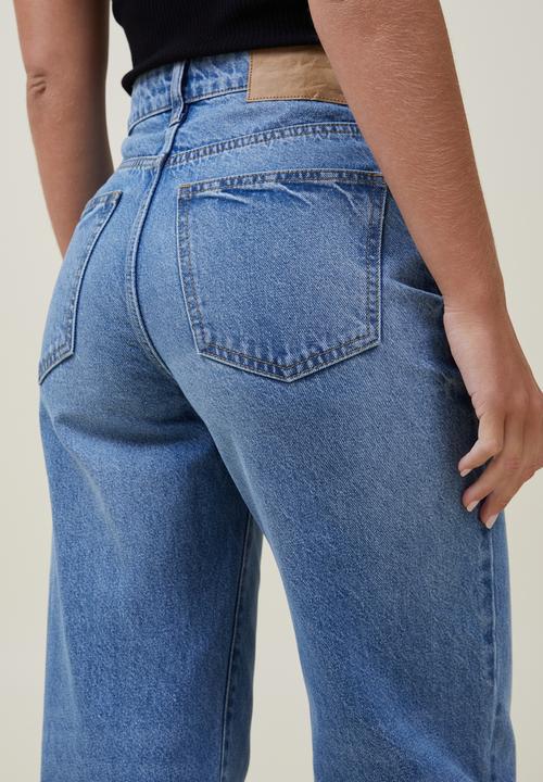 Cotton On - Loose straight jean - surfers blue 
