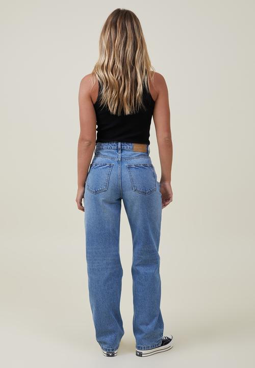 Cotton On - Loose straight jean - surfers blue 