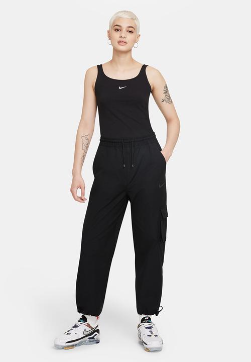 Nike - W nsw essential cami tank - black & white