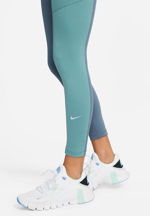 Nike - W nk one df mr 7/8 tght cb - diffused blue/noise aqua/ocean bliss