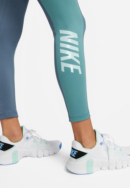 Nike - W nk one df mr 7/8 tght cb - diffused blue/noise aqua/ocean bliss