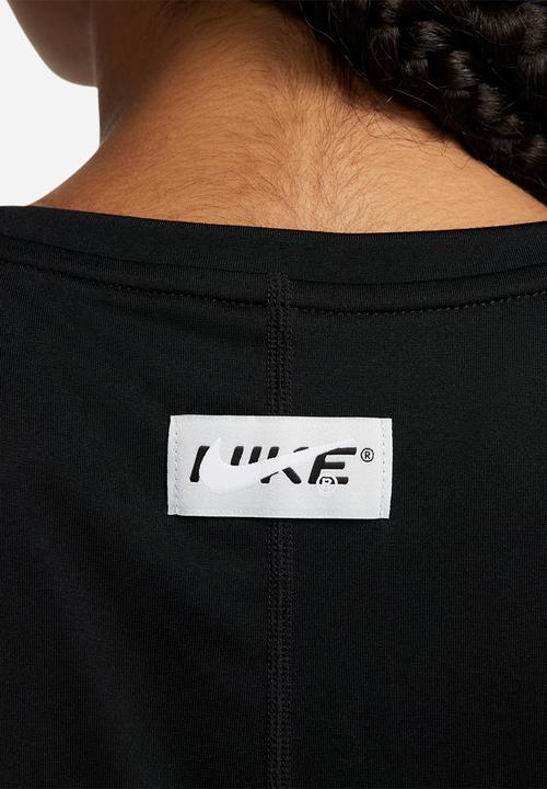 Nike - W nike one dri-fit short sleeve std top grx hyb - black