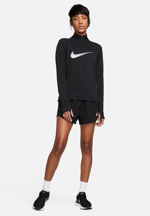 Nike - W nike dri-fit swoosh hbr hz - black & reflective silv