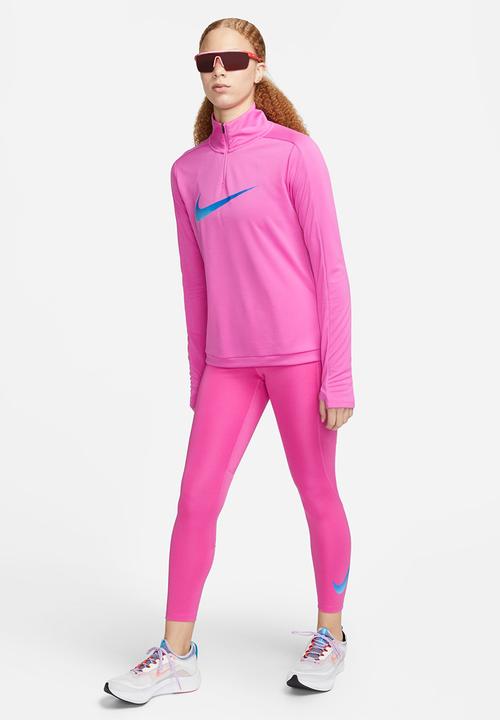 Nike - W nike dri-fit swoosh hbr hz - active fuchsia & reflective silv