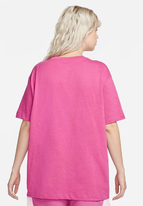 Nike - W nike sportswear tee air bf - cosmic fuchsia