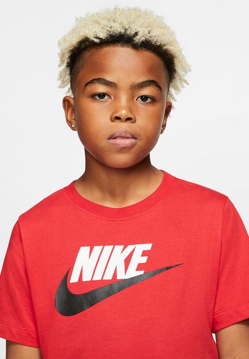 Nike - B nsw tee futura icon td - red