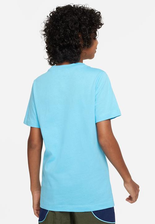 Nike - B nsw tee emb futura - baltic blue