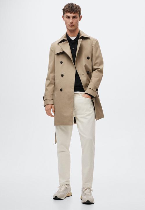 MANGO - Parka coat tango - medium brown