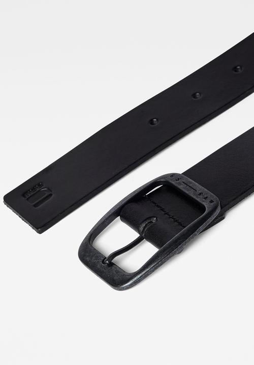 G-STAR - Mett leather belt