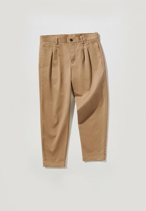 MANGO - Trousers etna - medium brown