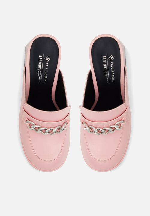 Call It Spring - Cassia mule heel - light pink