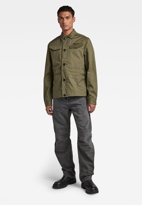 G-STAR - Worker overshirt - shadow olive