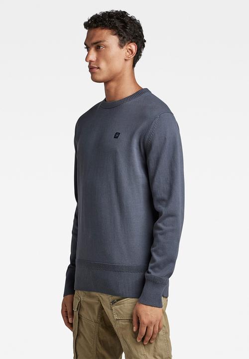 G-STAR - Premium core r knit - fantem blue