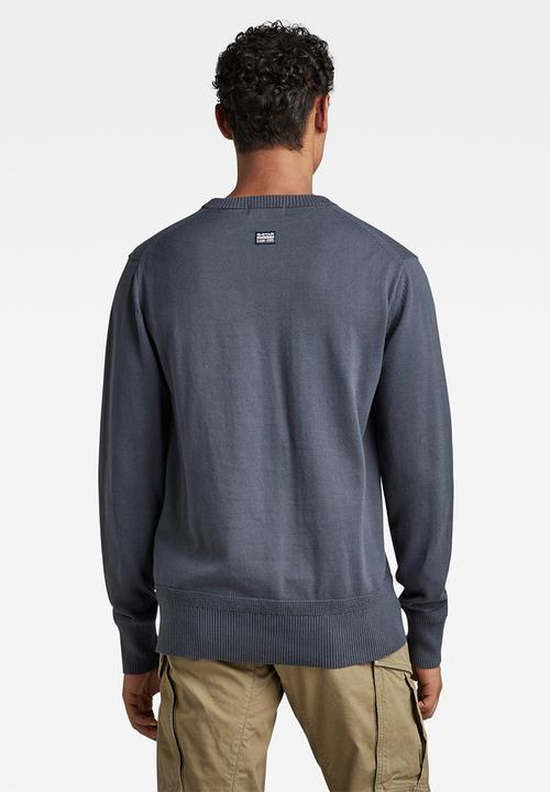 G-STAR - Premium core r knit - fantem blue