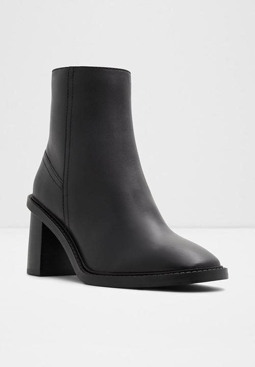 ALDO - Filly leather boot - black