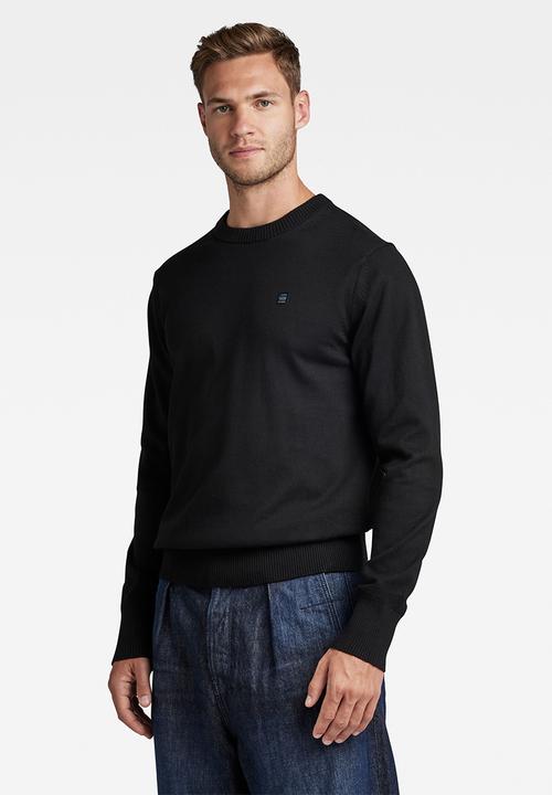 G-STAR - Premium core r knit - dk black