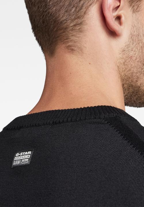 G-STAR - Premium core r knit - dk black