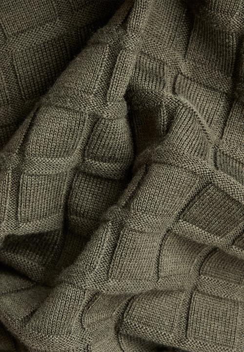 G-STAR - Table r knit - dk bronze green