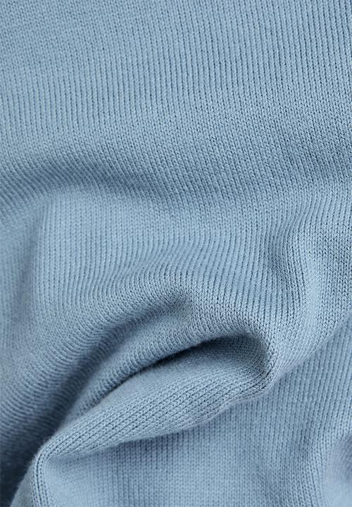 G-STAR - Premium core turtle knit - azul