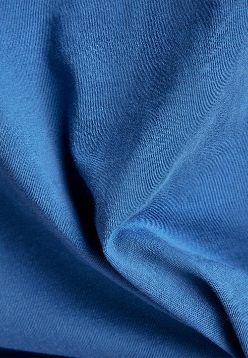 G-STAR - Originals label r T-shirt - retro blue