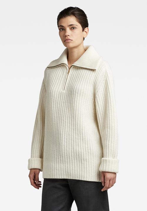 G-STAR - Skipper Loose Knit Wmn - Papyrus