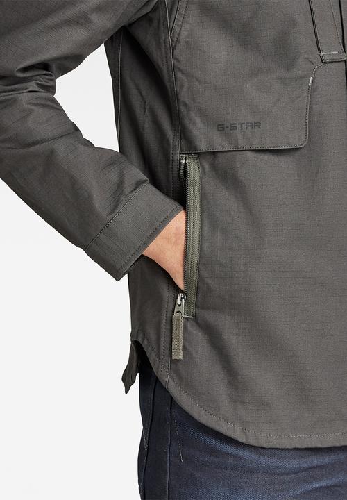 G-STAR - Utility zip overshirt - cloack