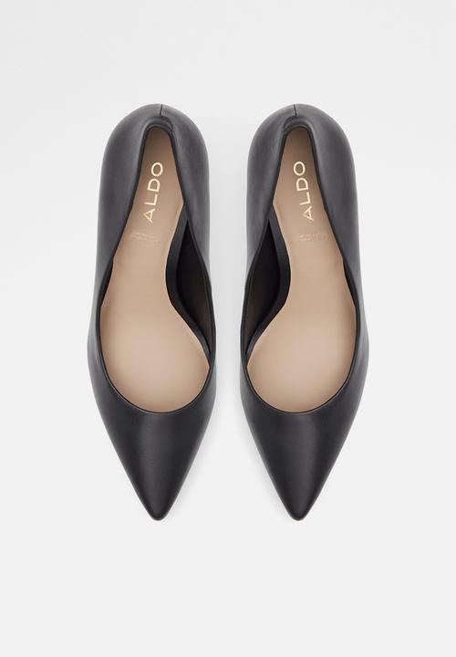 ALDO - Sereniti leather court heel - black