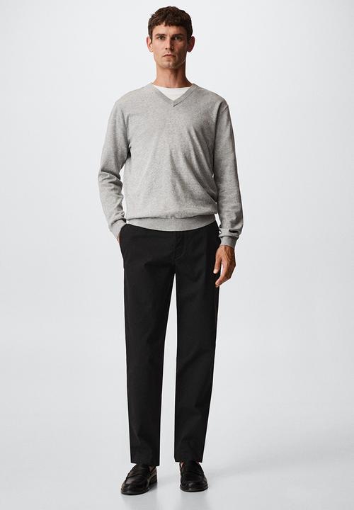 MANGO - Trousers felipe - black 