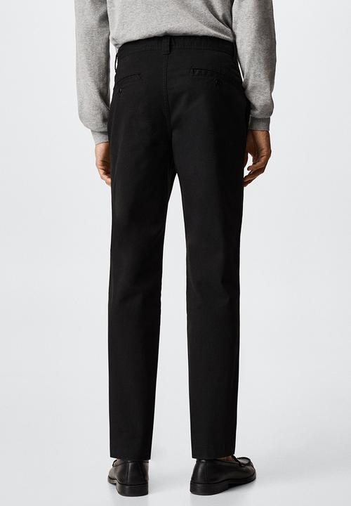 MANGO - Trousers felipe - black 