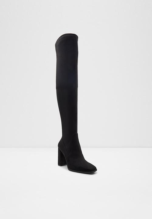 ALDO - Toeder boot - open black
