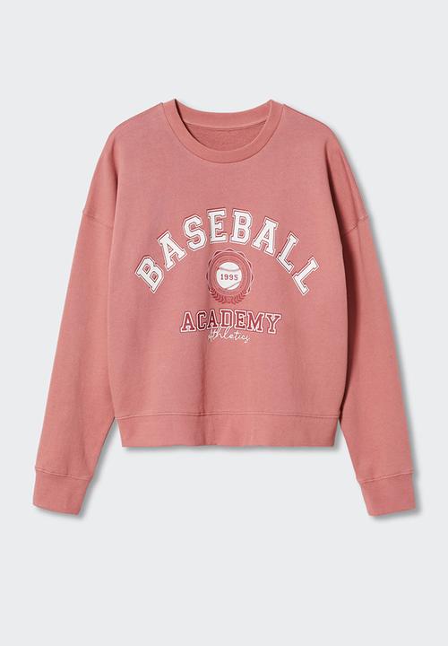MANGO - Sweatshirt  baseball - light pink