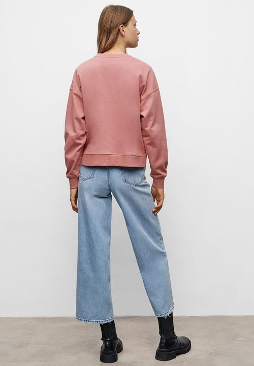 MANGO - Sweatshirt  baseball - light pink