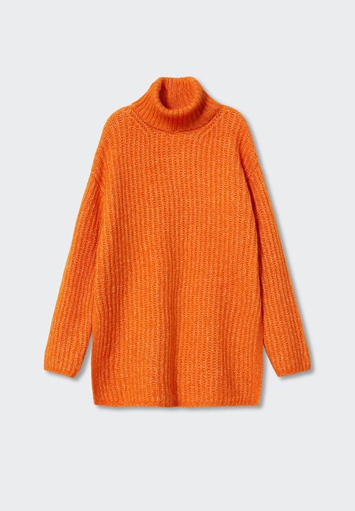 MANGO - Sweater fresa - orange