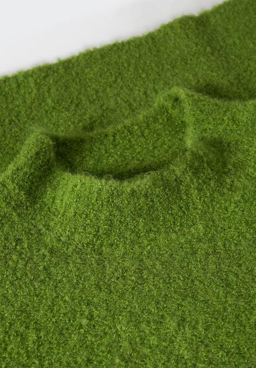 MANGO - Sweater ronda - medium green