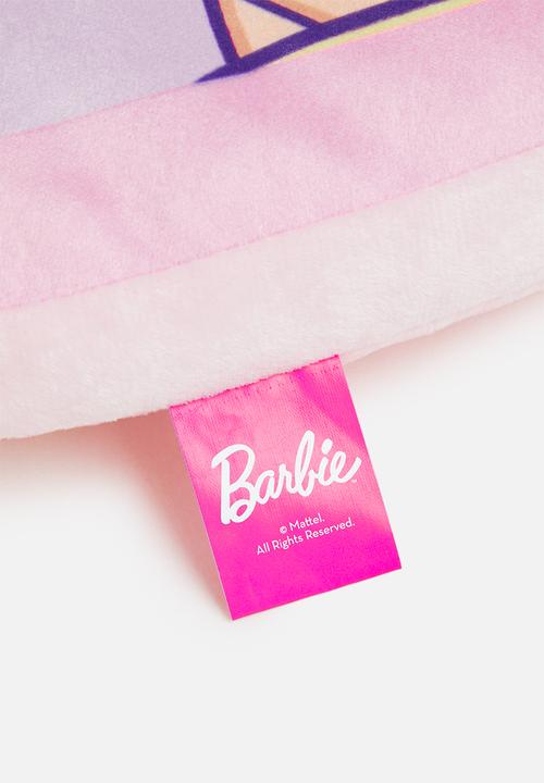 Character Group - Barbie shaped plush play pillow - pink