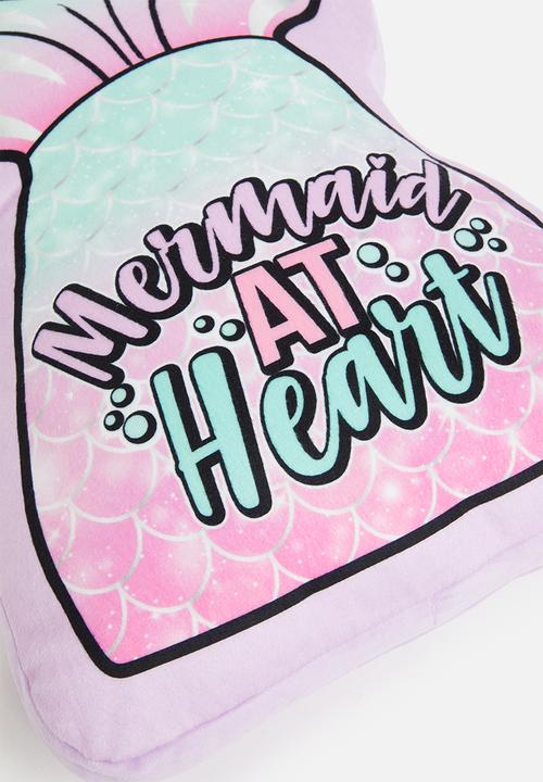 Character Group - Mermaid shaped plush play pillow - pink
