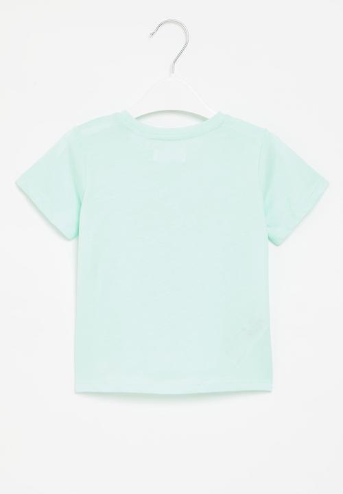 MANGO - T-shirt playa - green
