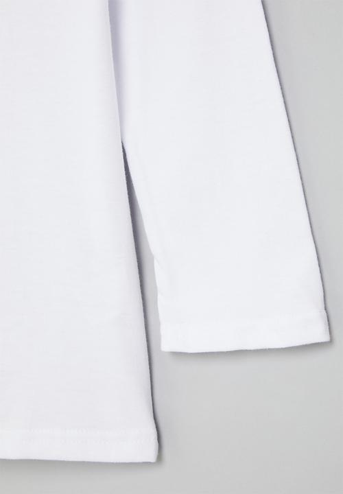 Superbalist - Boys nasa long sleeve T-shirt - white