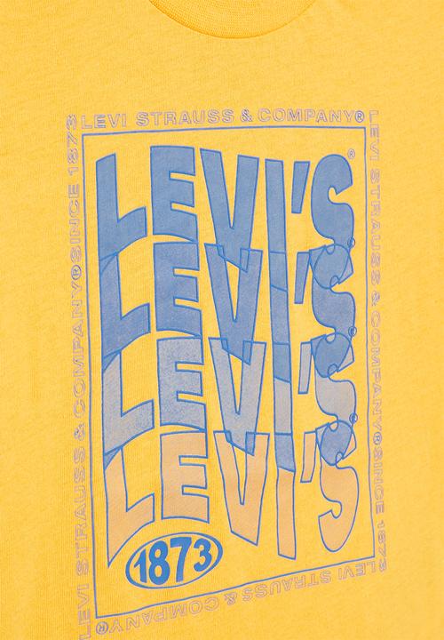 Levi’s® - Lvb wavy logo tee shirt - citrus