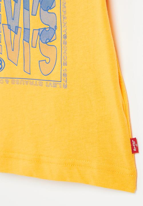 Levi’s® - Lvb wavy logo tee shirt - citrus