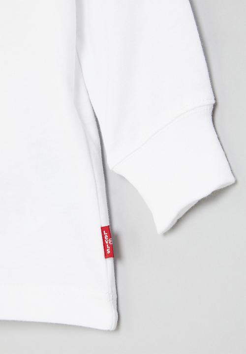 Levi’s® - Lvb long sleeve batwing tee - white