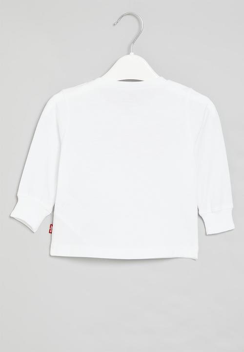 Levi’s® - Lvb long sleeve batwing tee - white