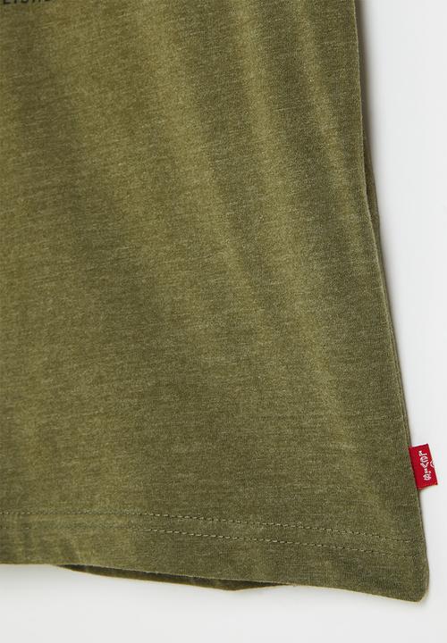 Levi’s® - Lvb mountain logo tee - dark olive heather
