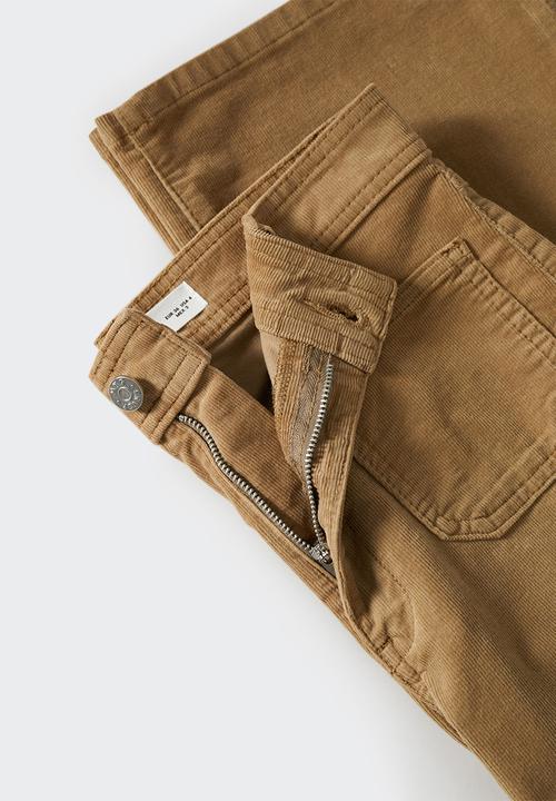 MANGO - Jeans valenp - light beige