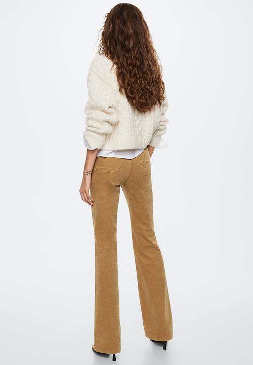 MANGO - Jeans valenp - light beige