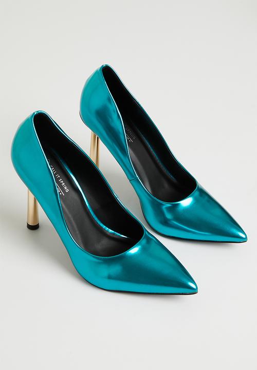 Call It Spring - Thrive heel - turquoise 