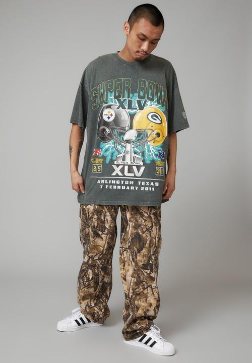 Factorie - Baggy rip stop cargo pant - woodland camo
