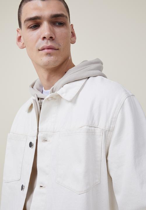 Cotton On - Bowery denim jacket - natural