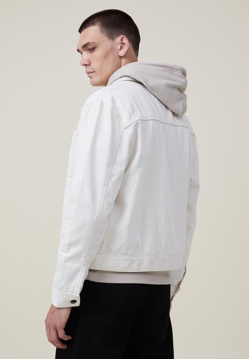 Cotton On - Bowery denim jacket - natural